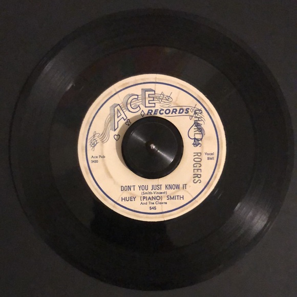 Huey Piano Smith Don't You Just Know It Vinyl 45 Record - Picture 5 of 5
